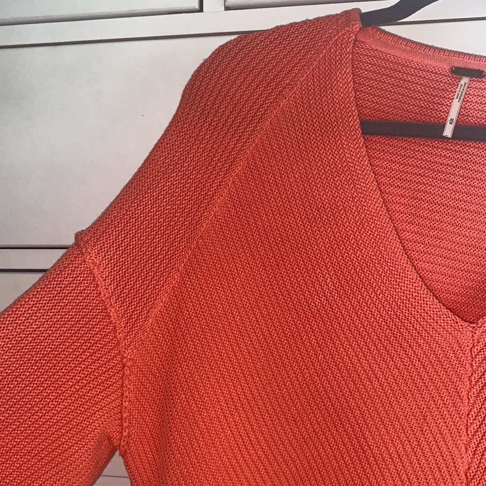 Free People Coral Sweater - Picture 2 of 7